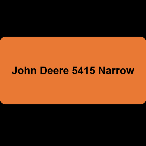 John Deere 5415 Narrow
